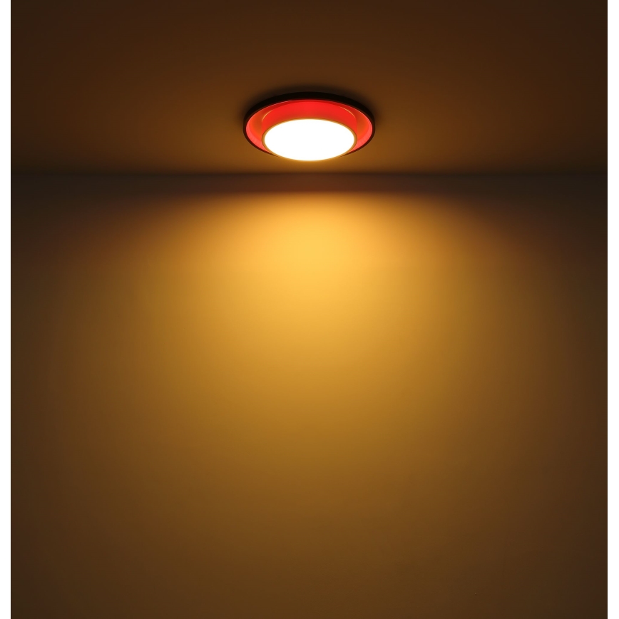 Globo - Plafonnier LED RGBW à intensité variable LED/21W/230V 2700-6500K+ télécommande