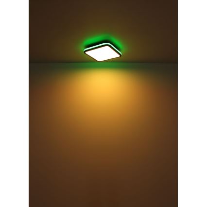 Globo - LED RGBW Dimbare plafondlamp LED/40W/230V 2700-6500K + afstandsbediening