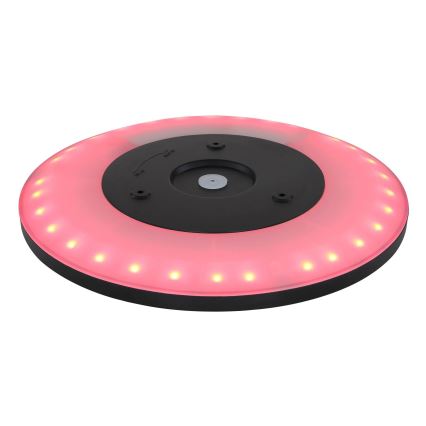 Globo - LED RGB Dimbare badkamer plafondlamp LED/18W/230V 3000-6000K + afstandsbediening IP44 zwart
