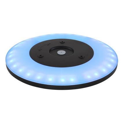 Globo - LED RGB Dimbare badkamer plafondlamp LED/18W/230V 3000-6000K + afstandsbediening IP44 zwart