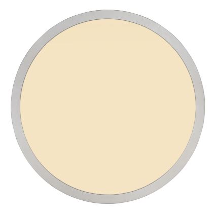 Globo - LED Dimbare badkamer plafondverlichting LED/18W/230V diameter 29,4 cm IP44 mat chroom