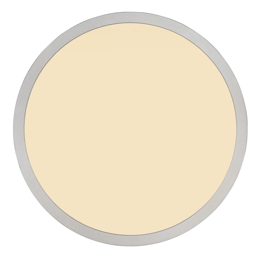 Globo - LED Dimbare badkamer plafondverlichting LED/18W/230V diameter 29,4 cm IP44 mat chroom