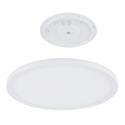 Globo - Plafonnier à intensité variable LED salle de bain LED/18W/230V d. 29,4 cm IP44 blanc