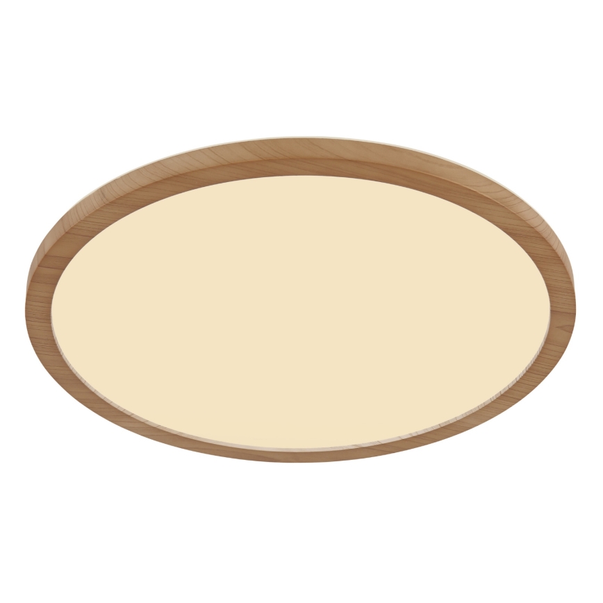 Globo - LED Dimbare badkamer plafondverlichting LED/18W/230V diameter 29,4 cm IP44 bruin