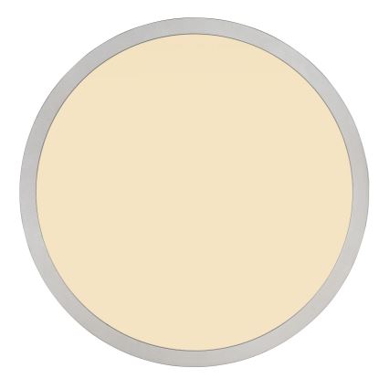 Globo - LED Dimbare badkamer plafondverlichting LED/24W/230V diameter 42 cm IP44 mat chroom