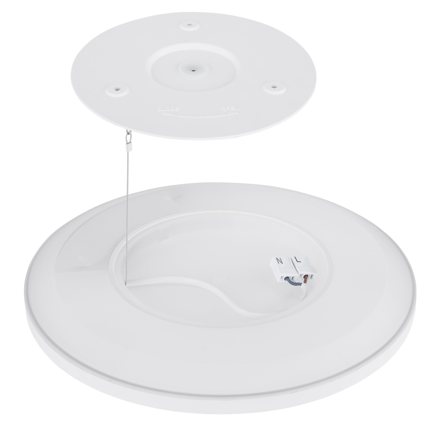 Globo - LED Dimbare badkamer plafondverlichting LED/24W/230V diameter 42 cm IP44 wit