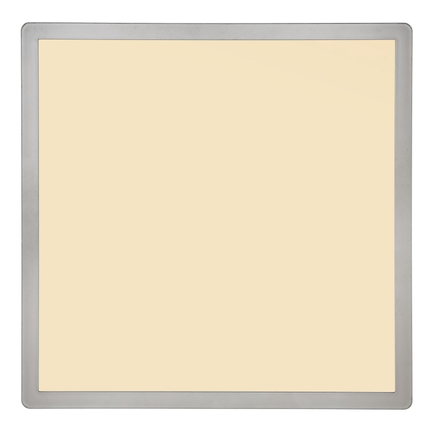 Globo - Plafonnier à intensité variable salle de bain LED/18W/230V 29,4x29,4 cm IP44 chrome mat