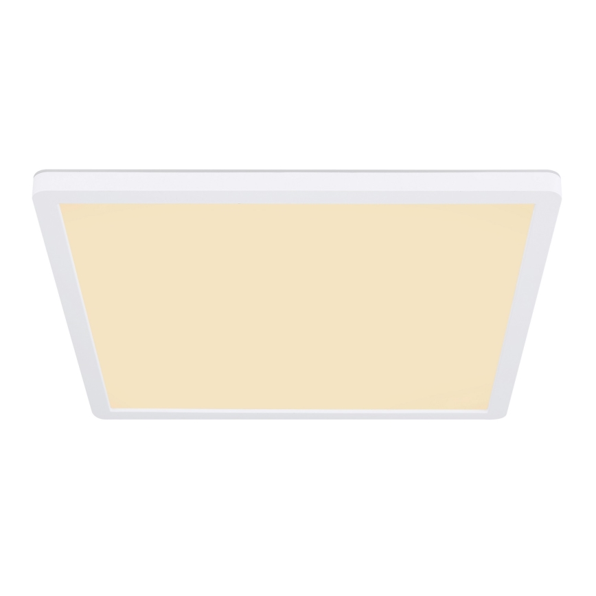 Globo - LED Dimbare badkamer plafondverlichting LED/18W/230V 29,4x29,4 cm IP44 wit