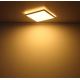 Globo - LED Dimbare badkamer plafondverlichting LED/18W/230V 29,4x29,4 cm IP44 wit