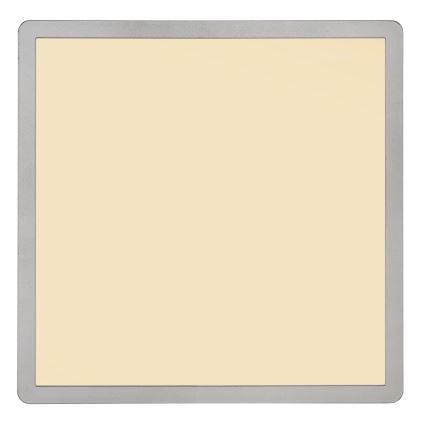 Globo - LED Dimbare badkamer plafondverlichting LED/24W/230V 42x42 cm IP44 mat chroom