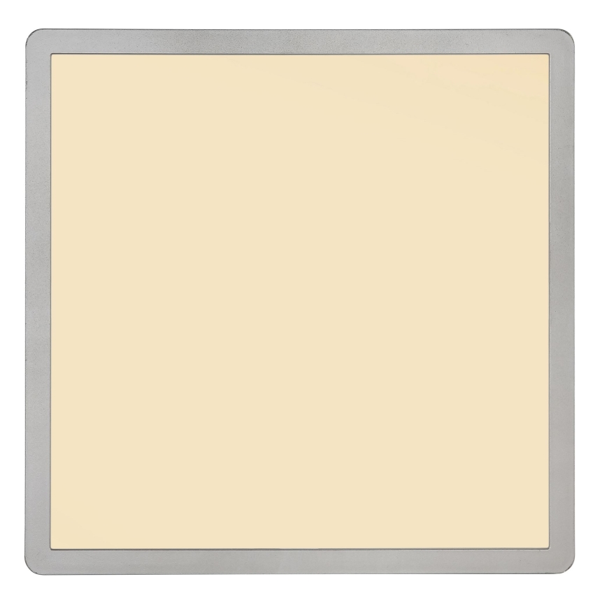 Globo - LED Dimbare badkamer plafondverlichting LED/24W/230V 42x42 cm IP44 mat chroom