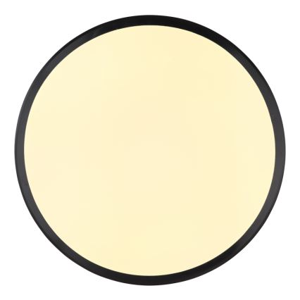 Globo - Plafonnier LED/18W/230V 3000K d. 35 cm noir