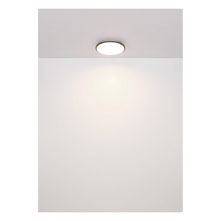 Globo - LED Plafondlamp LED/18W/230V 4000K diameter 35 cm zwart