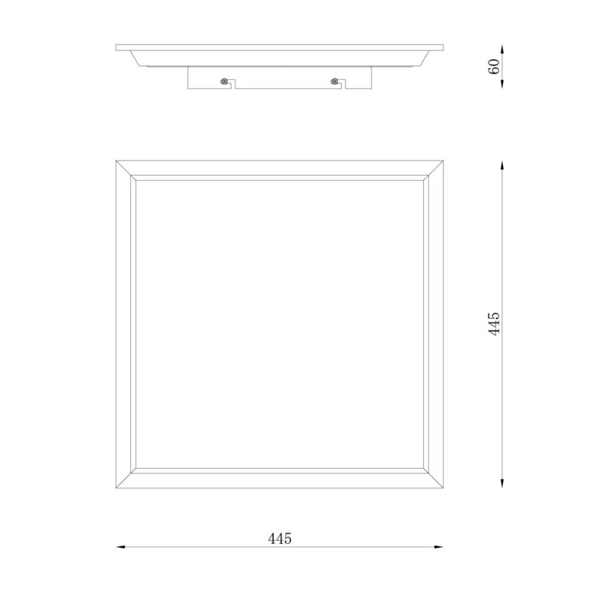 Globo - Plafonnier LED/24W/230V