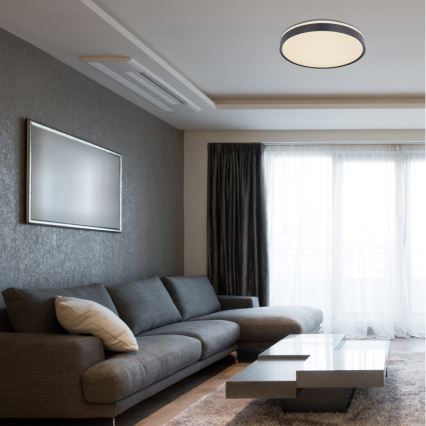 Globo - LED dimbare plafondlamp LED/24W/230V + afstandsbediening