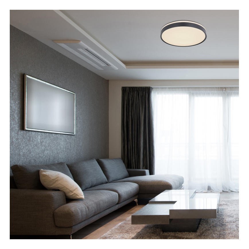 Globo - LED dimbare plafondlamp LED/24W/230V + afstandsbediening