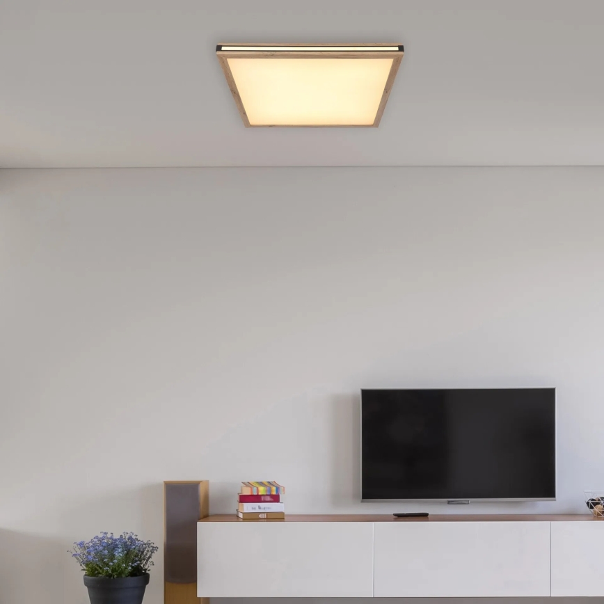 Globo - Dimbare LED plafondlamp LED/36W/230V 3000K 60x60 cm