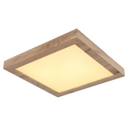 Globo - LED Plafondlamp LED/16W/230V bruin