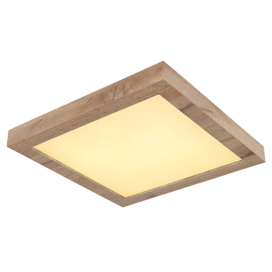 Globo - LED Plafondlamp LED/16W/230V bruin