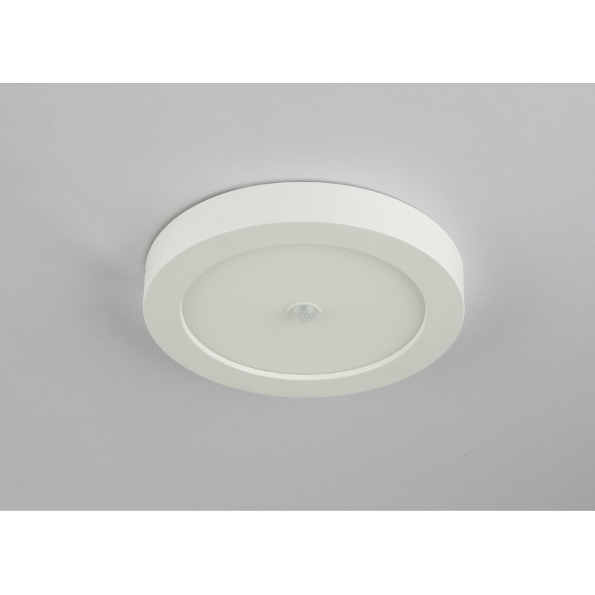 GLOBO 41605-18S - PAULA LED Buiten plafondlamp met sensor 1xLED/18W/230V