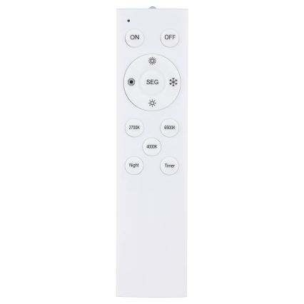 Globo - Plafonnier LED dimmable LED/36W/230V 2700-6500K 30x120 cm + télécommande