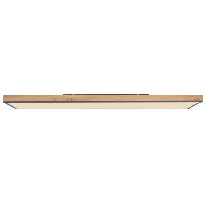 Globo - Plafonnier à intensité variable LED/36W/230V 2700-6500K + télécommande marron/gris