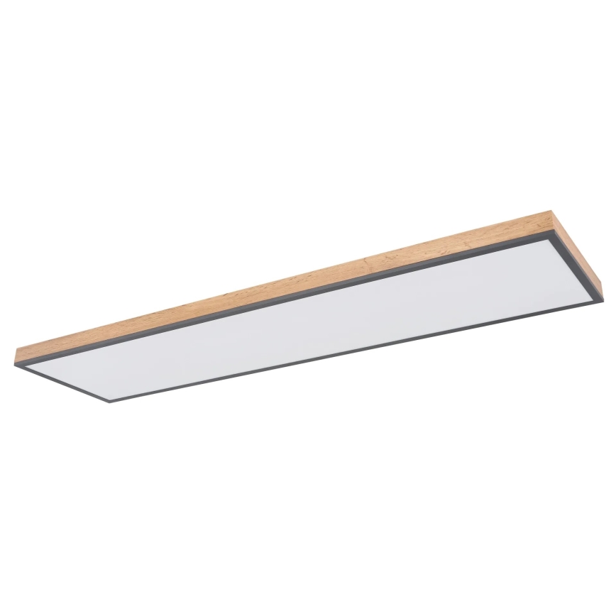 Globo - Plafonnier LED dimmable LED/36W/230V 2700-6500K marron/gris + télécommande