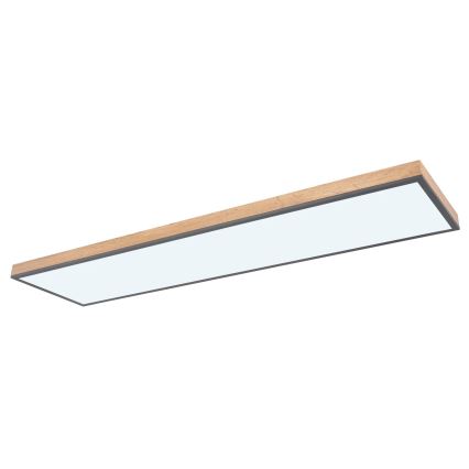 Globo - Plafonnier LED dimmable LED/36W/230V 2700-6500K marron/gris + télécommande