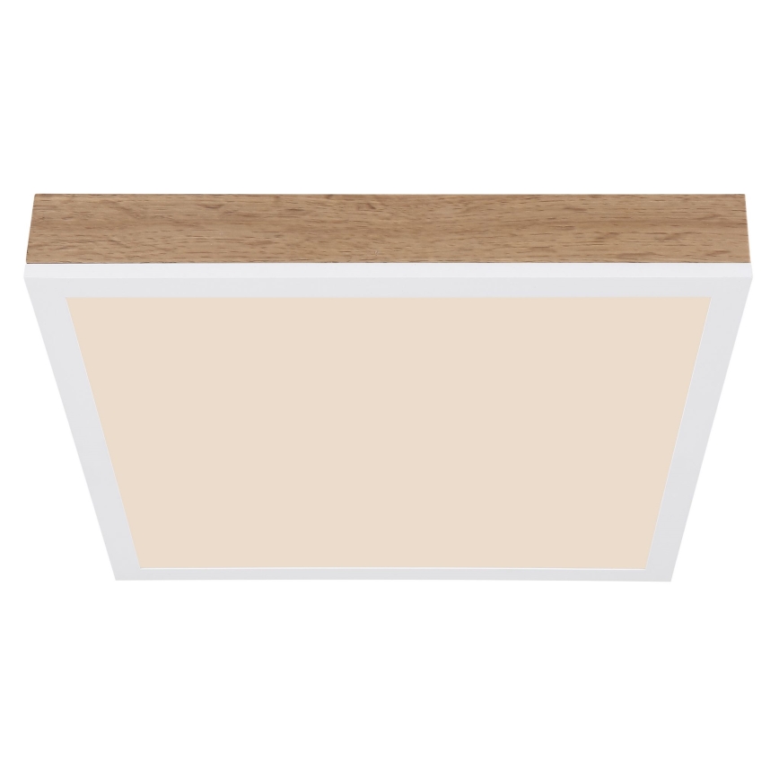 Globo - LED Plafondlamp LED/12W/230V 30x30 cm bruin
