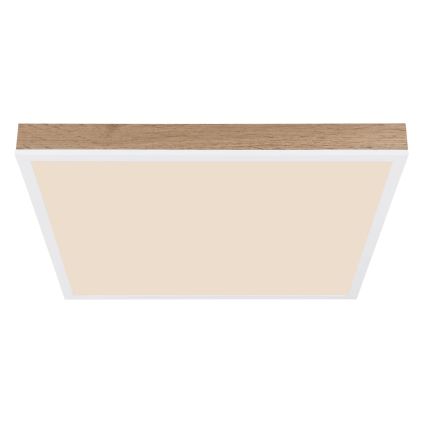 Globo - Dimbare LED plafondlamp LED/24W/230V 2700-6500K + afstandsbediening bruin/wit