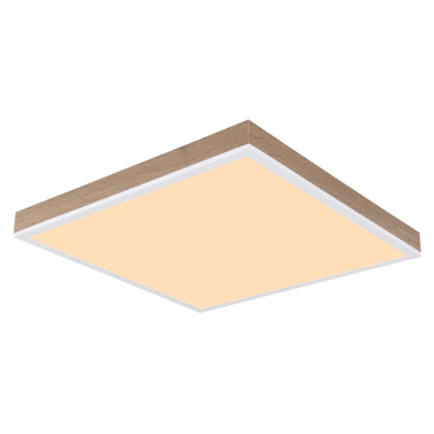 Globo - Dimbare LED plafondlamp LED/24W/230V 2700-6500K + afstandsbediening bruin/wit