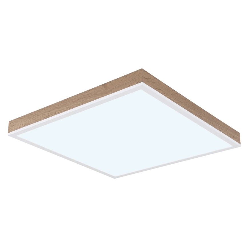 Globo - Dimbare LED plafondlamp LED/24W/230V 2700-6500K + afstandsbediening bruin/wit