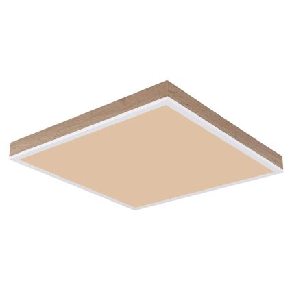 Globo - Dimbare LED plafondlamp LED/24W/230V 2700-6500K + afstandsbediening bruin/wit