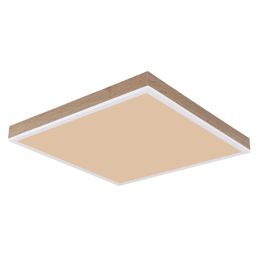 Globo - Dimbare LED plafondlamp LED/24W/230V 2700-6500K + afstandsbediening bruin/wit