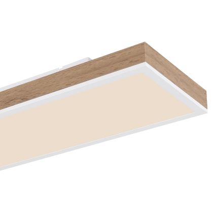 Globo - Plafonnier LED dimmable 24 W/230 V 2700–6500 K 20×80 cm avec télécommande