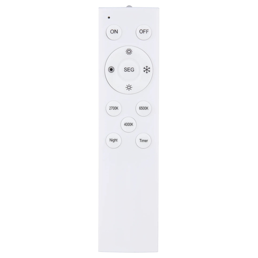 Globo - Plafonnier à intensité variable LED/36W/230V 2700-6500K + télécommande marron/blanc