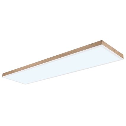 Globo - Plafonnier LED dimmable LED/36W/230V 2700-6500K marron/blanc + télécommande
