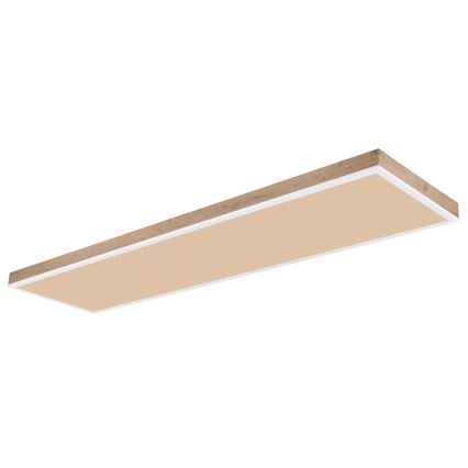 Globo - Plafonnier LED dimmable LED/36W/230V 2700-6500K marron/blanc + télécommande