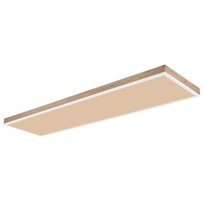 Globo - Plafonnier LED dimmable LED/36W/230V 2700-6500K marron/blanc + télécommande