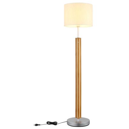 Globo - Lampe sur pied LED dimmable LED/21W/230V + 1xE27/25W