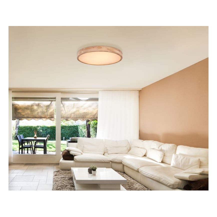 Globo - LED dimbare plafondlamp LED/48W/230V 3000-6000K + afstandsbediening