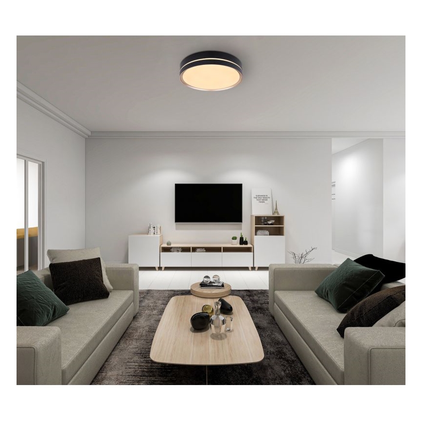 Globo - Plafonnier à intensité variable LED LED/24W/230V + télécommande