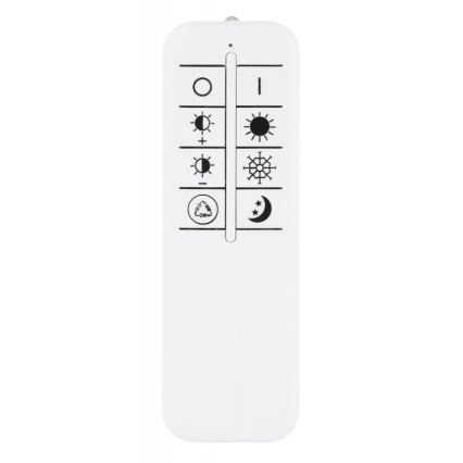 Globo - Dimbare LED plafondlamp LED/40W/230V 2700-6500K + afstandsbediening