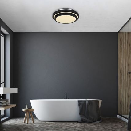 Globo - LED Badkamerplafondlamp met sensor LED/18W/230V IP44