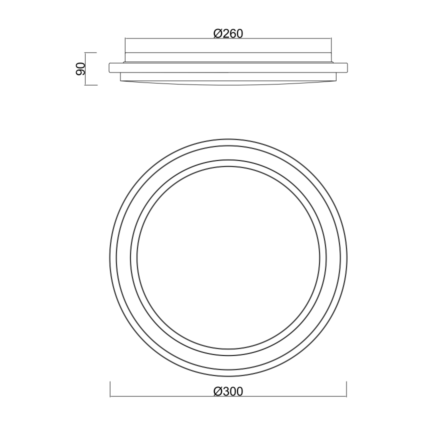 Globo - Luminaire de salle de bains LED avec détecteur LED/18W/230V IP44