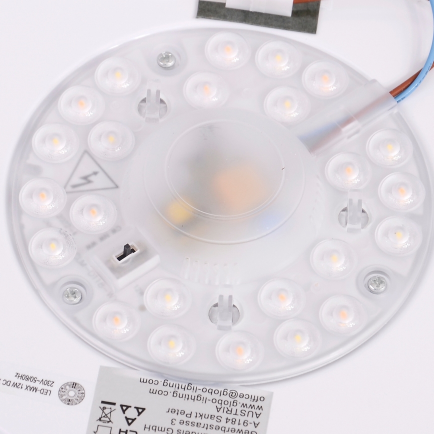 Globo - Plafonnier LED LED/12W/230V 307 mm 3000/4500/6000K