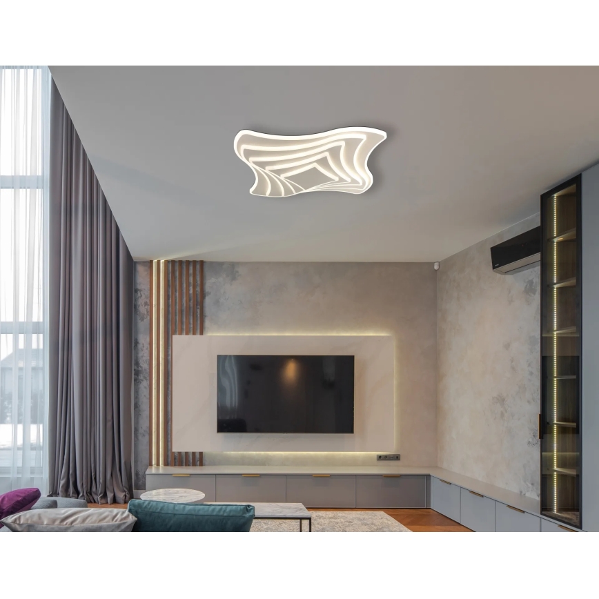 Globo - LED dimbare plafondlamp LED/42W/230V 2700-6000K 45x45 cm + afstandsbediening