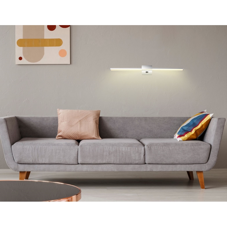 Globo - LED Schilderijverlichting LED/12W/230V 61,5 cm glanzend chroom