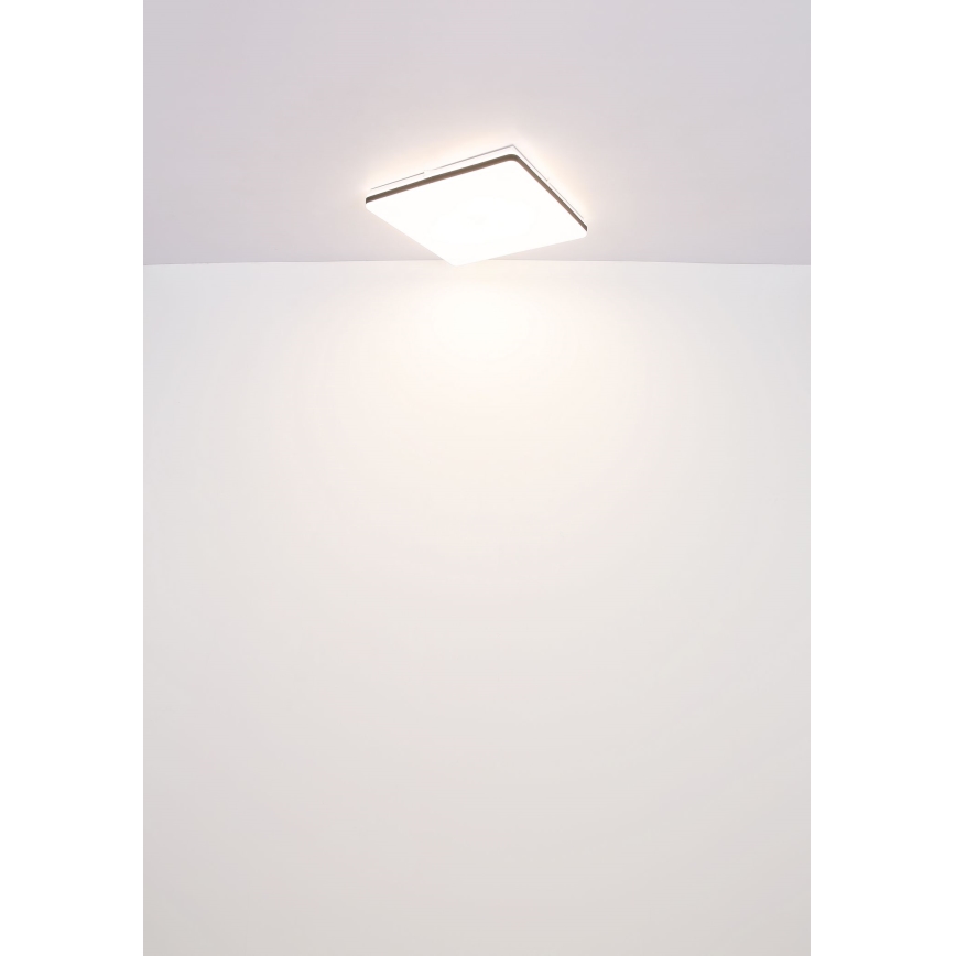 Globo - Dimbare LED plafondlamp LED/24W/230V 2700-6500K Wi-Fi Tuya + afstandsbediening