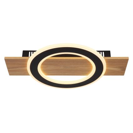 Globo - LED Plafondlamp LED/18W/230V bruin